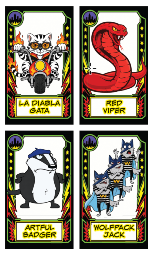 Mighty Grouse NPC Cards! + STL Files